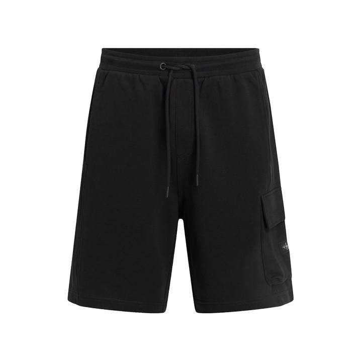 Calvin Klein Jeans Men's Black Woven Label Short in Size 2XL, Sports Direct