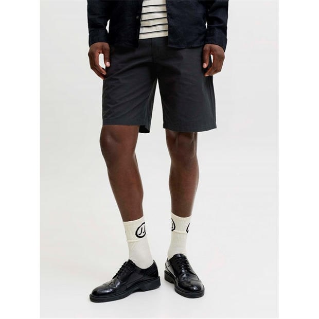 Black - Jack and Jones - Men's Chino Shorts