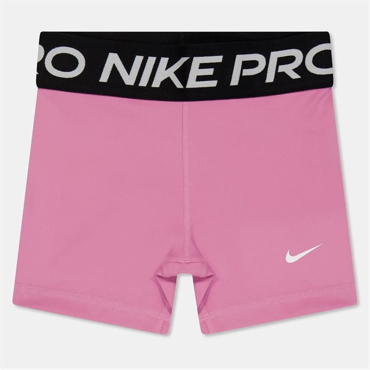 Nike Girls Pink Pro Shorts  in Size S, Sports Direct