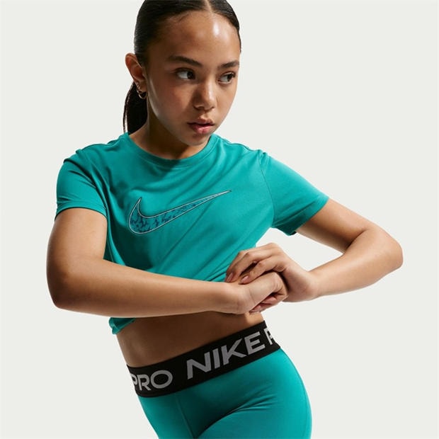 Arctic Green - Nike - Pro Shorts Junior Girls