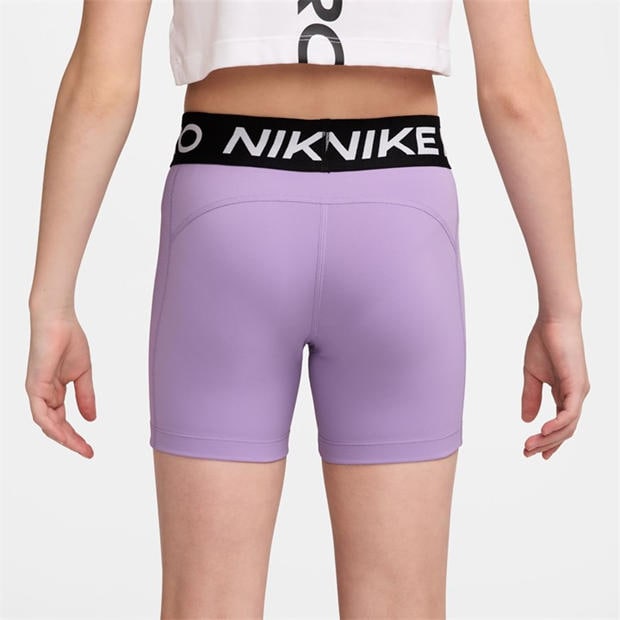 Violet Star/Blk - Nike - Pro Shorts Junior Girls