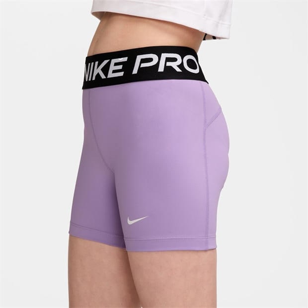 Violet Star/Blk - Nike - Pro Shorts Junior Girls