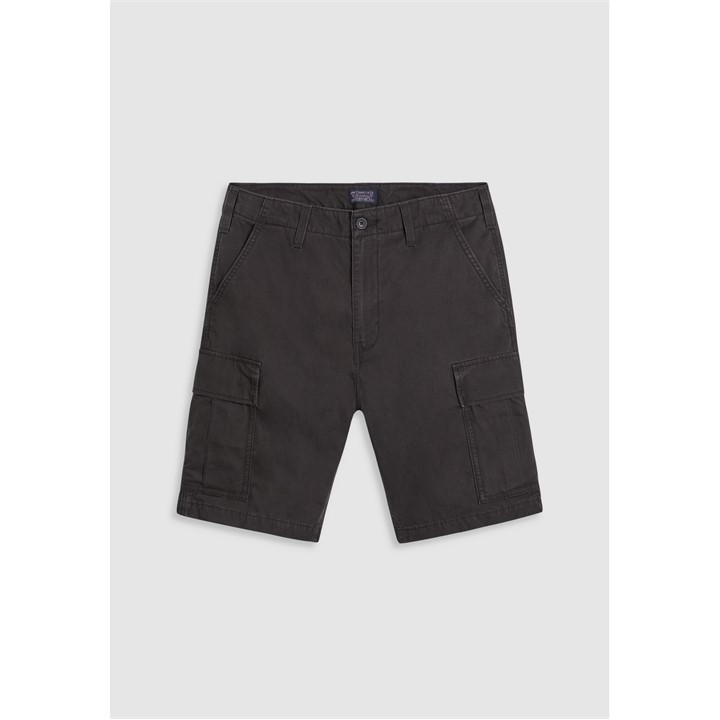 Levis Men's Black Carrier Meteorite Cargo Shorts in Size 34 R, Sports Direct