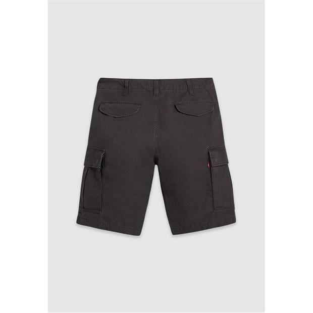 Black - Levis - Mens Carrier Meteorite Cargo Shorts