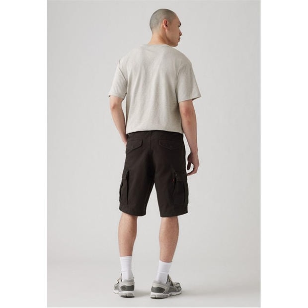 Black - Levis - Mens Carrier Meteorite Cargo Shorts