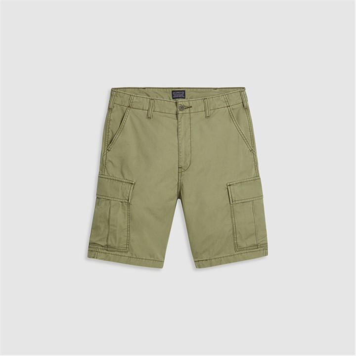 Levis Men's Green Carrier Meteorite Cargo Shorts in Size 32 R, Sports Direct