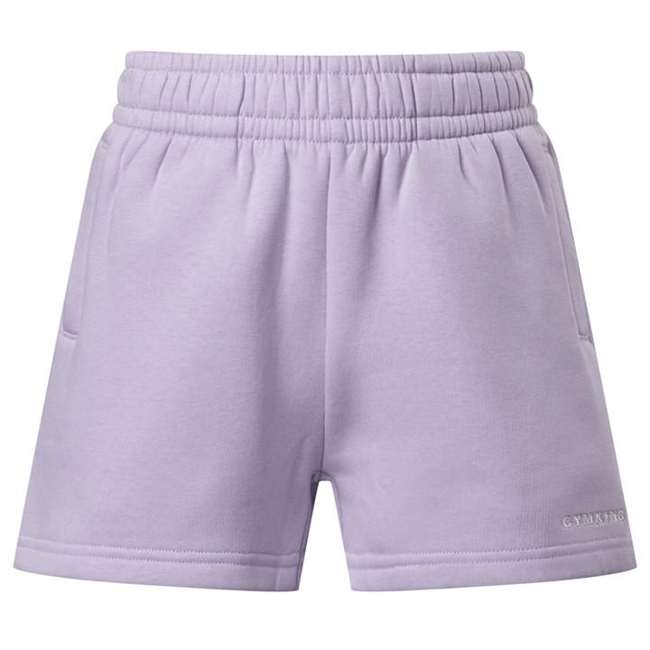 Gym King Girls Purple Kids 365 Fleece Short - Hyacinth in Size S, Sports Direct