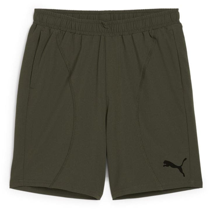 Puma  Kids Green ' Fit Everyday Performance Gym Shorts in Size 7 - 8 Years, Sports Direct