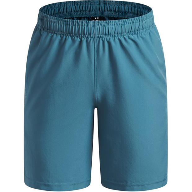 Boundless Blue - Under Armour - UA Tech™ Woven Wordmark Shorts Boys