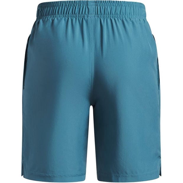 Boundless Blue - Under Armour - UA Tech™ Woven Wordmark Shorts Boys