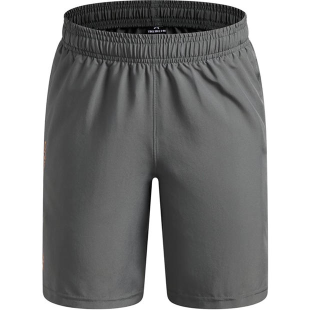 Grey/Orange - Under Armour - UA Tech™ Woven Wordmark Shorts Boys