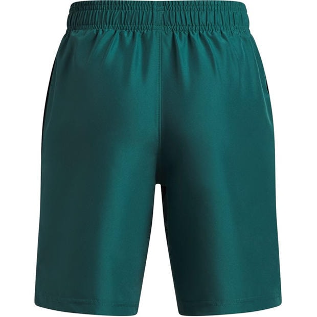 Green/White - Under Armour - UA Tech™ Woven Wordmark Shorts Boys