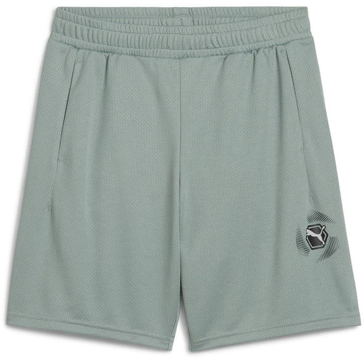 Puma  Kids Green ' Active Sports Graphic Performance Gym Shorts in Size 14 Years, Sports Direct