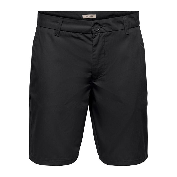 Only And Sons Men's Black Chino Shorts in Size XL, Sports Direct