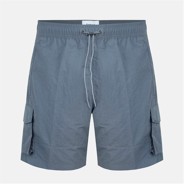 Firetrap Men's Grey Navy Cargo Shorts in Size 2XL, Sports Direct