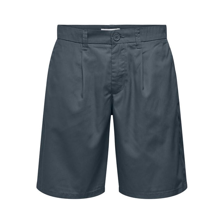 Only And Sons Men's Grey Chino Shorts in Size XL, Sports Direct