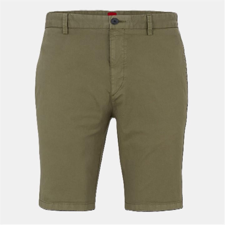 Hugo Men's Green Chino Shorts in Size M, Sports Direct