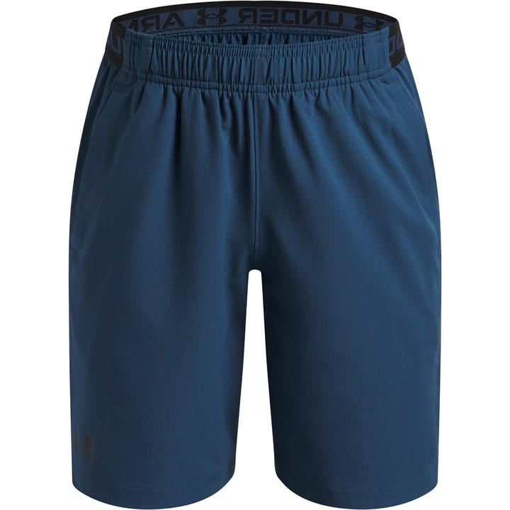 Under Armour Boys Blue Vanish Performance Gym Shorts in Size 13 - 14 Years, Sports Direct