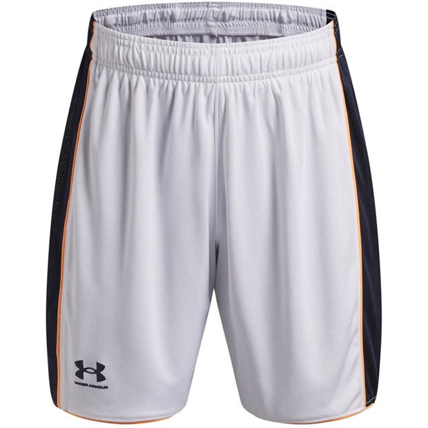 White/Navy - Under Armour - Kids' Performance Gym Shorts
