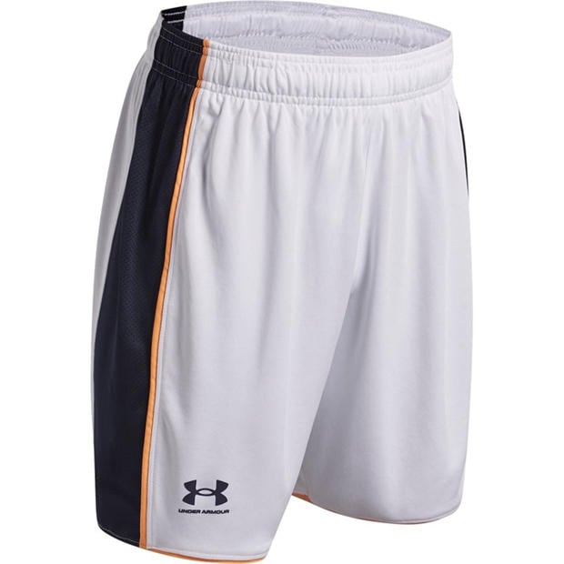 White/Navy - Under Armour - Kids' Performance Gym Shorts