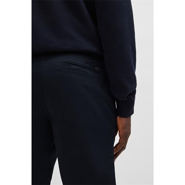 Navy 404 - Boss - Mens BOSS ORANGE Chino Slim Shorts