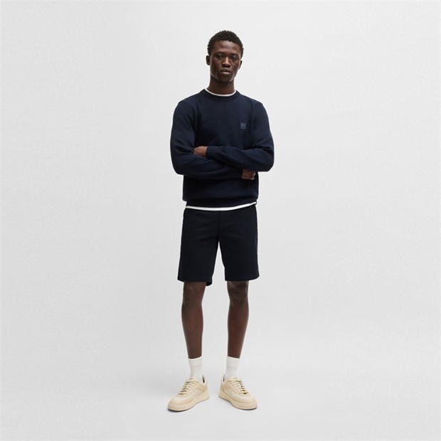 Navy 404 - Boss - Mens BOSS ORANGE Chino Slim Shorts