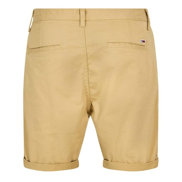Washed Black - Tommy Jeans - Men's Chino Shorts