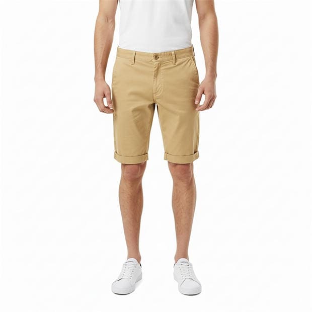 Washed Black - Tommy Jeans - Men's Chino Shorts