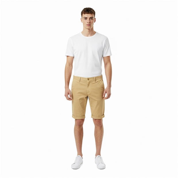 Washed Black - Tommy Jeans - Men's Chino Shorts