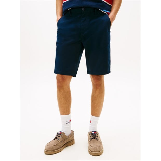 Dark Night Navy - Tommy Jeans - Men's Chino Shorts