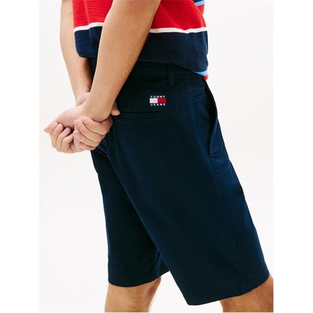 Dark Night Navy - Tommy Jeans - Men's Chino Shorts