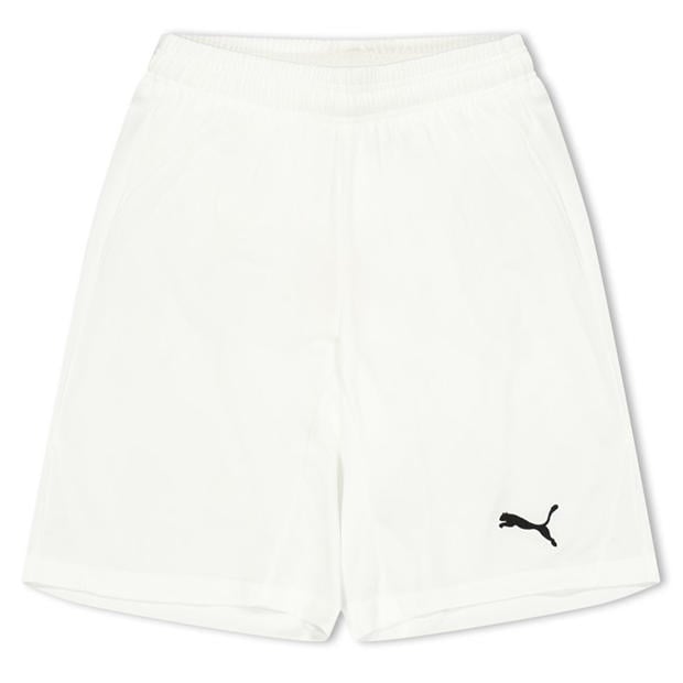 White - Puma - (F3) Fb Team Shorts With Brief Juniors