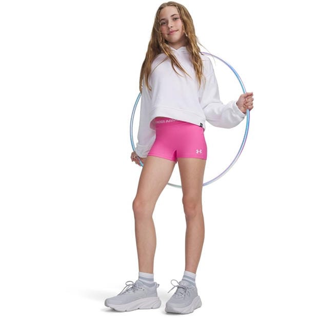 Pink Frenzy - Under Armour - Kids' Shorty Gym Shorts