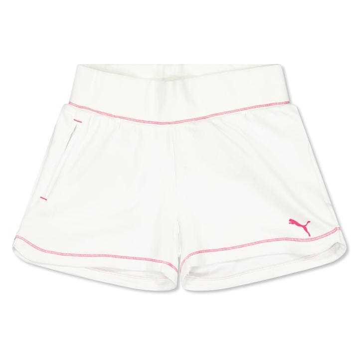 Puma  Kids White Samoa Knit Short  in Size 7 - 8 Years, Sports Direct