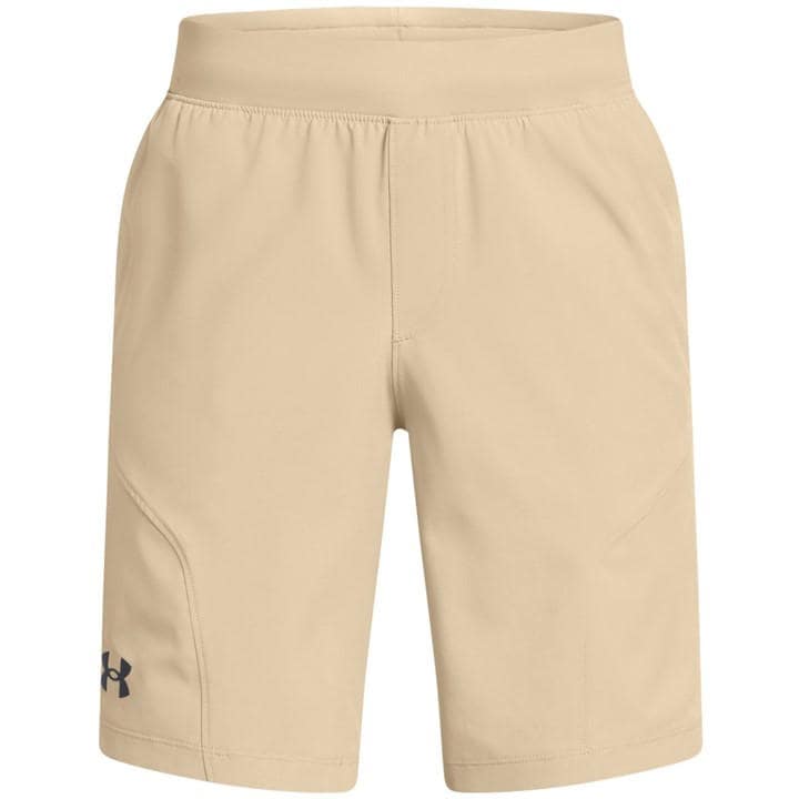 Under Armour Boys Brown Unstoppable Shorts in Size 9 - 10 Years, Sports Direct