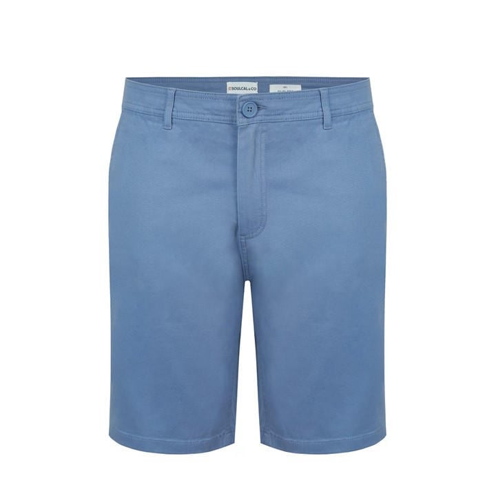 Soulcal Men' Blue Chino Short in Size S, Sports Direct