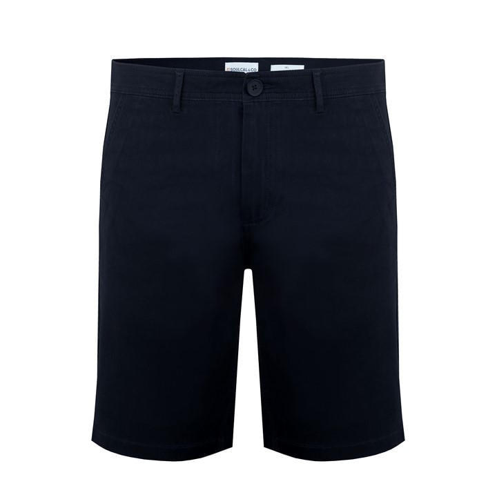 Soulcal Men' Black Chino Short in Size S, Sports Direct