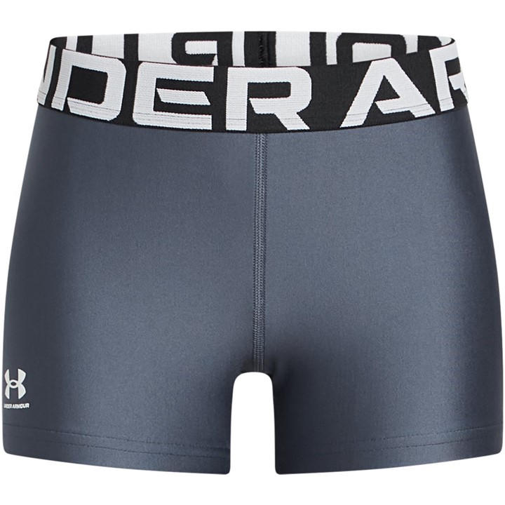 Under Armour Girls Grey Heatgear Performance Gym Shorts in Size L, Sports Direct