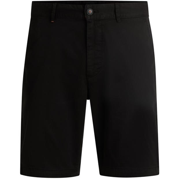 Черно - Boss - Mens BOSS ORANGE Soft Chino Shorts