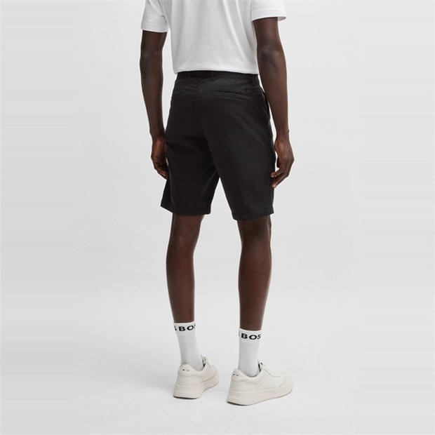 Черно - Boss - Mens BOSS ORANGE Soft Chino Shorts