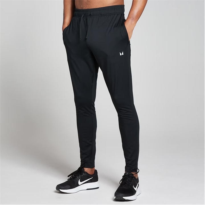 Myprotein Men's Black Performance Fleece Tracksuit Bottoms in Size M, Sports Direct