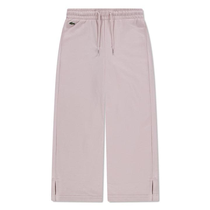 Lacoste Girls Pink Kids' Open Hem Fleece Joggers in Size 11 - 12 Years, Sports Direct