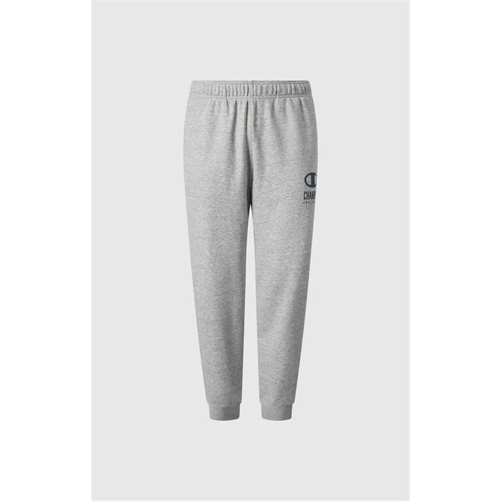 Champion Men's Grey Closed Hem Jersey Jogging Bottoms in Size M, Sports Direct