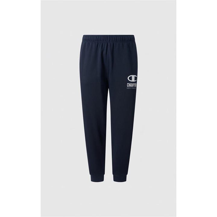 Champion Men's Blue Closed Hem Jersey Jogging Bottoms in Size 2XL, Sports Direct