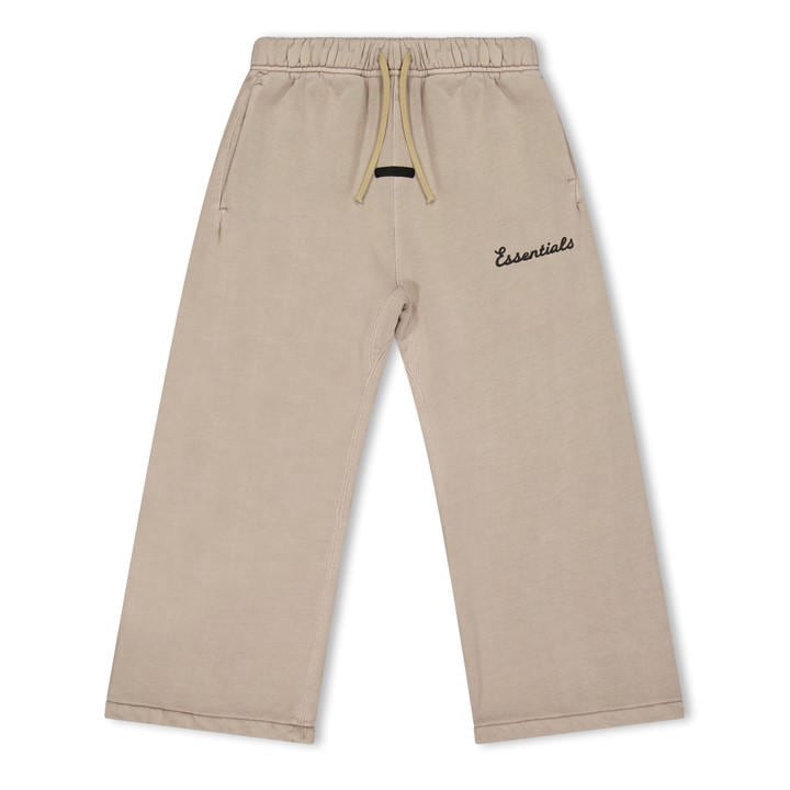 Fear Of God Essentials  Kids Grey ' Open Hem Fleece Joggers in Size 8 - 9 Years, Sports Direct