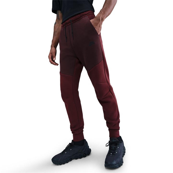 Nike Men's Red Tech Fleece Jogging Bottoms in Size XS, Sports Direct