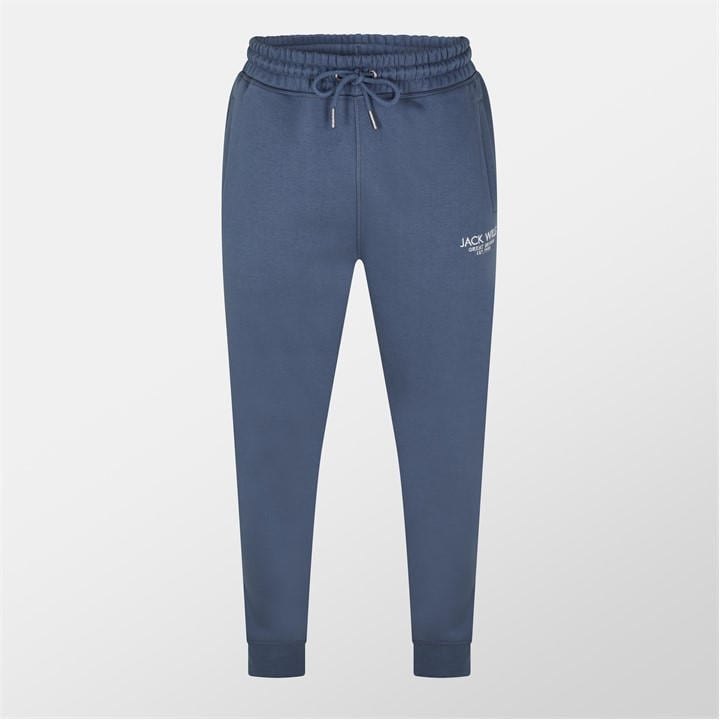 Jack Wills Men's Beige Haydor Logo Joggers in Size L, Sports Direct