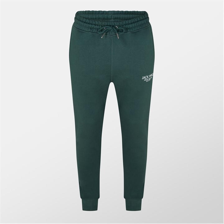 Jack Wills Men's Brown Haydor Logo Joggers in Size L, Sports Direct