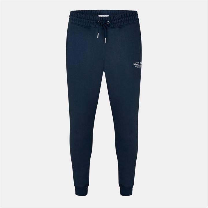 Jack Wills Men's Blue Haydor Logo Joggers in Size 2XL, Sports Direct