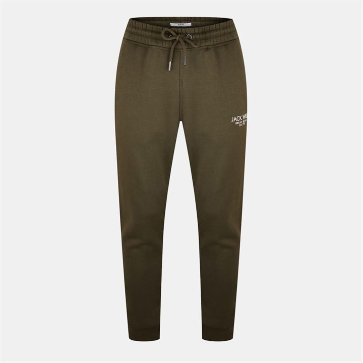 Jack Wills Men's Green Haydor Logo Joggers in Size XS, Sports Direct